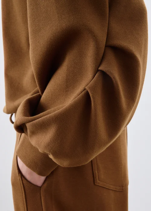 Toffee Cocoon Sleeve Co Ord Sweatshirt - 8 Image 3