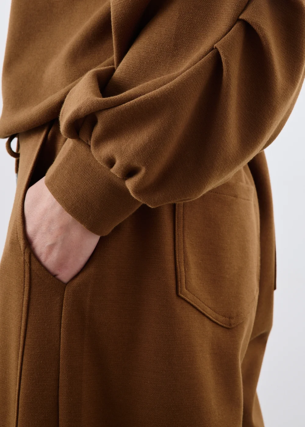 Toffee Barrel Leg Co Ord Jogging Bottoms - 8 Image 3