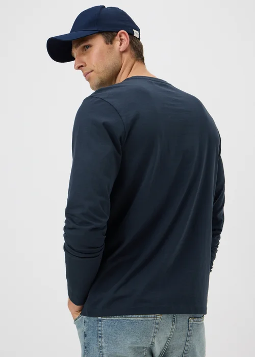 Navy Basic Crew Neck T-Shirt - XS Image 2