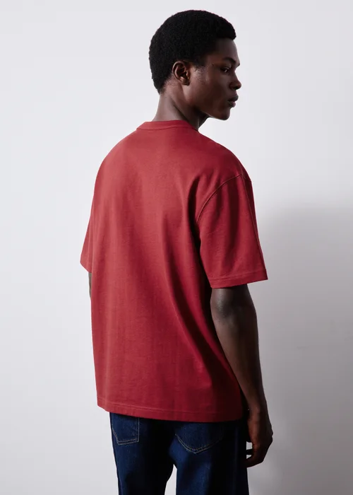 Red Heavyweight T-Shirt - XS Image 2