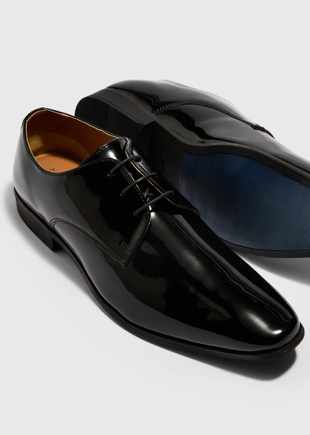 Black High Shine Formal Shoes - 8 Image 2