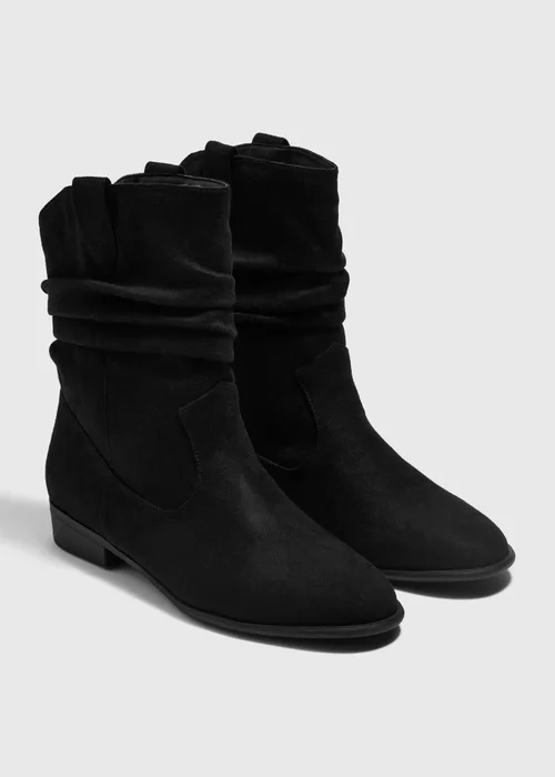Black Slouch Boots - 3 Image 1