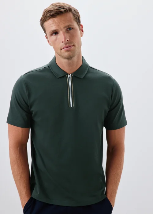 Green Soft Touch Cotton Polo Shirt - XS Image 1
