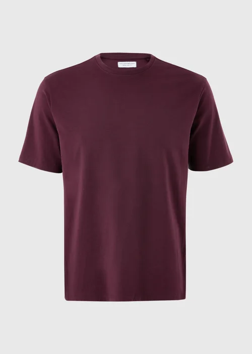 Burgundy Tailoring Smart T-Shirt - S Image 4
