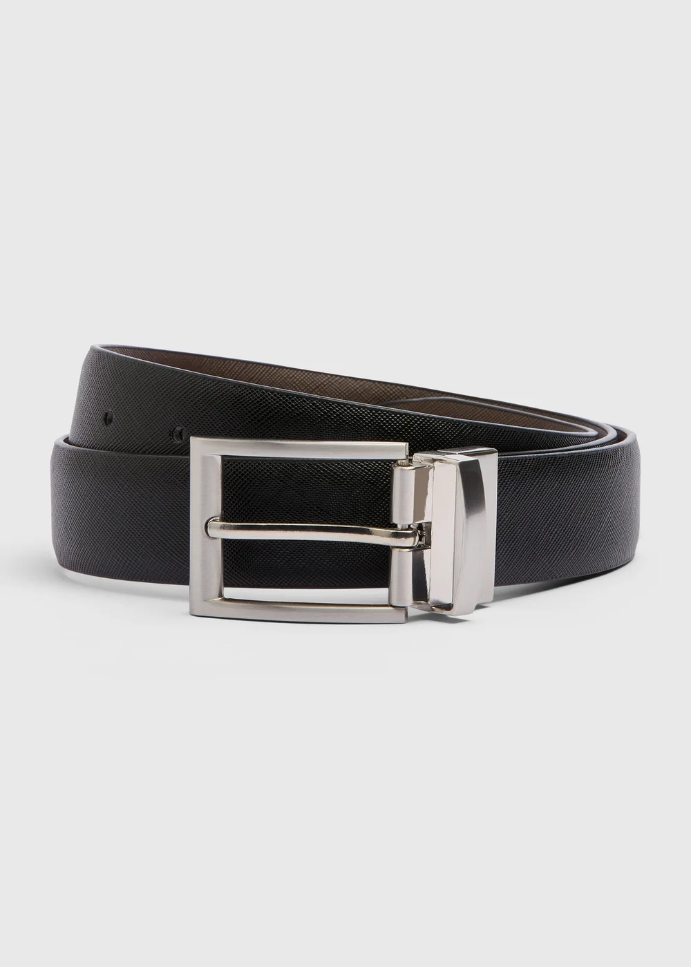 Black Reversible Belt - 2-3XL Image 1
