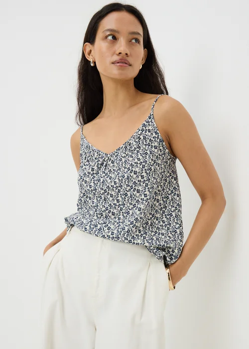 Blue Ditsy Floral Co Ord Cami Top - 8 Image 1