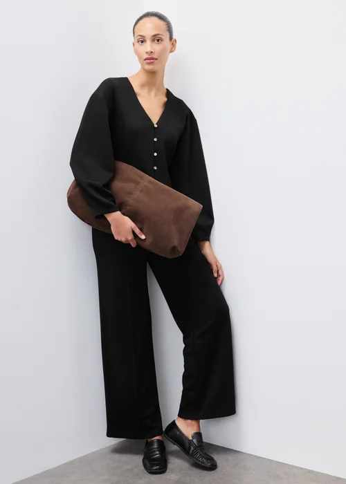 Black Button Through Co Ord Top - 8 Image 2