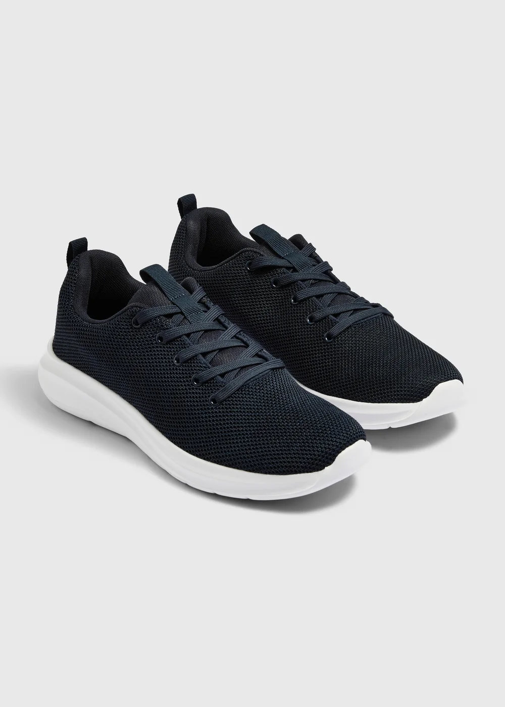 Navy Blue Sports Trainers - 6 Image 1