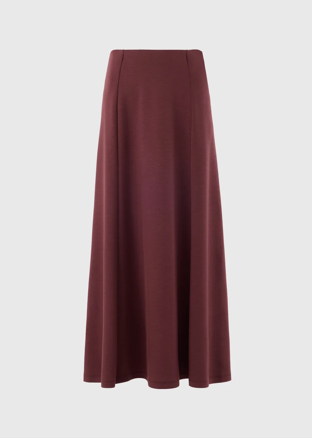 Chocolate Brown Midi Skirt - 12 Image 1