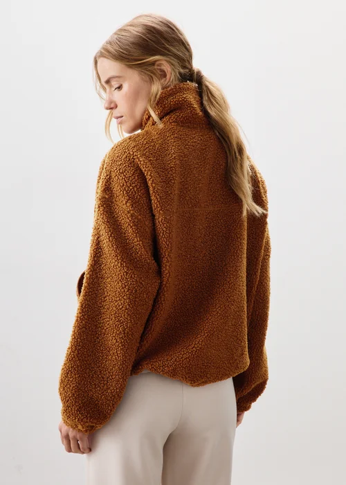 Ginger Tapered Borg Jacket - XS Image 2
