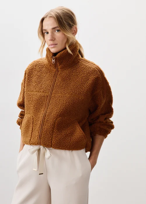 Ginger Tapered Borg Jacket - XS Image 1