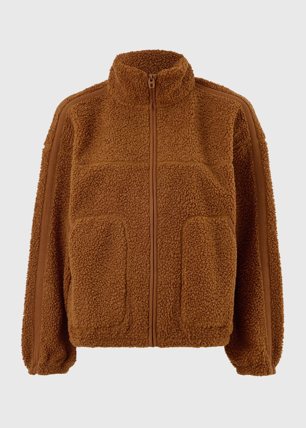 Ginger Tapered Borg Jacket - XS Image 5