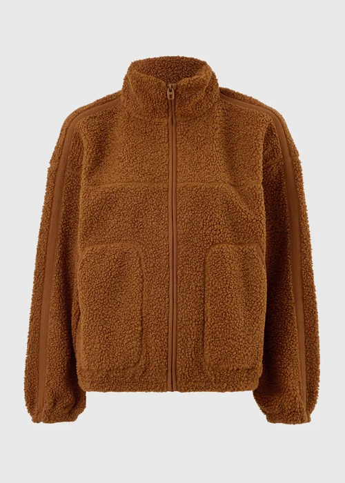 Ginger Tapered Borg Jacket - XS Image 5
