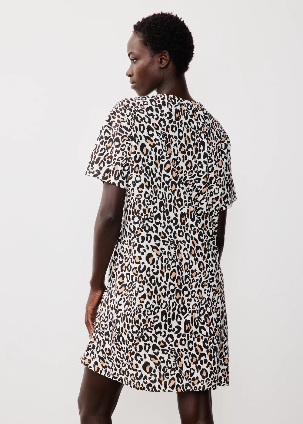 Brown Leopard Print Nightie - XS Image 2