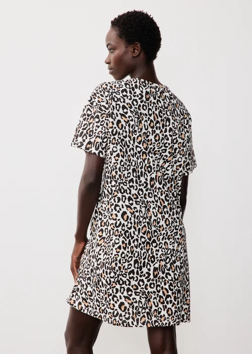 Brown Leopard Print Nightie - XS Image 2