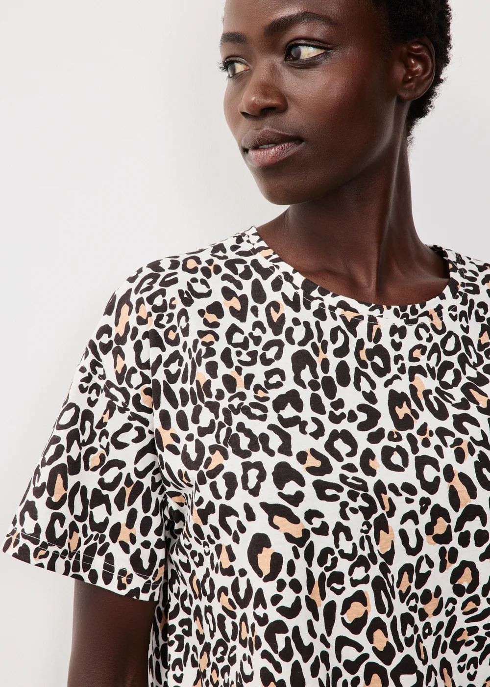 Brown Leopard Print Nightie - XS Image 3