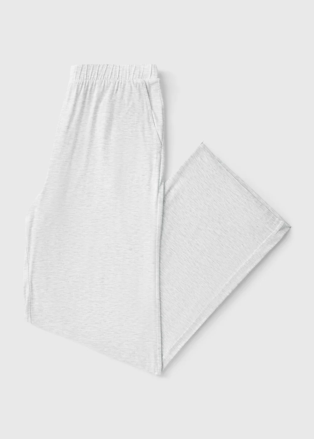 Grey Wide Leg Pyjama Bottoms - XS Image 1