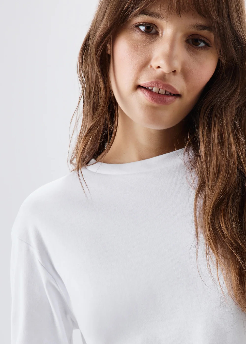 White Boxy Fit T-Shirt - XS Image 3