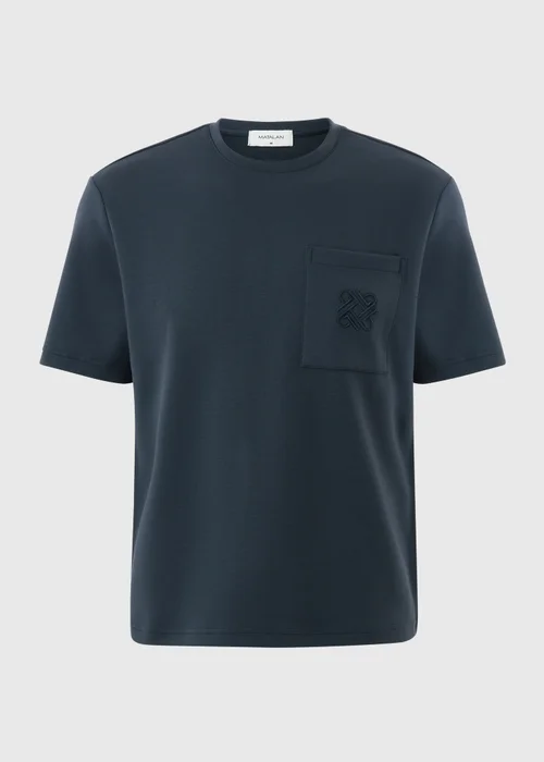Navy Smart Logo T-Shirt - XS Image 3