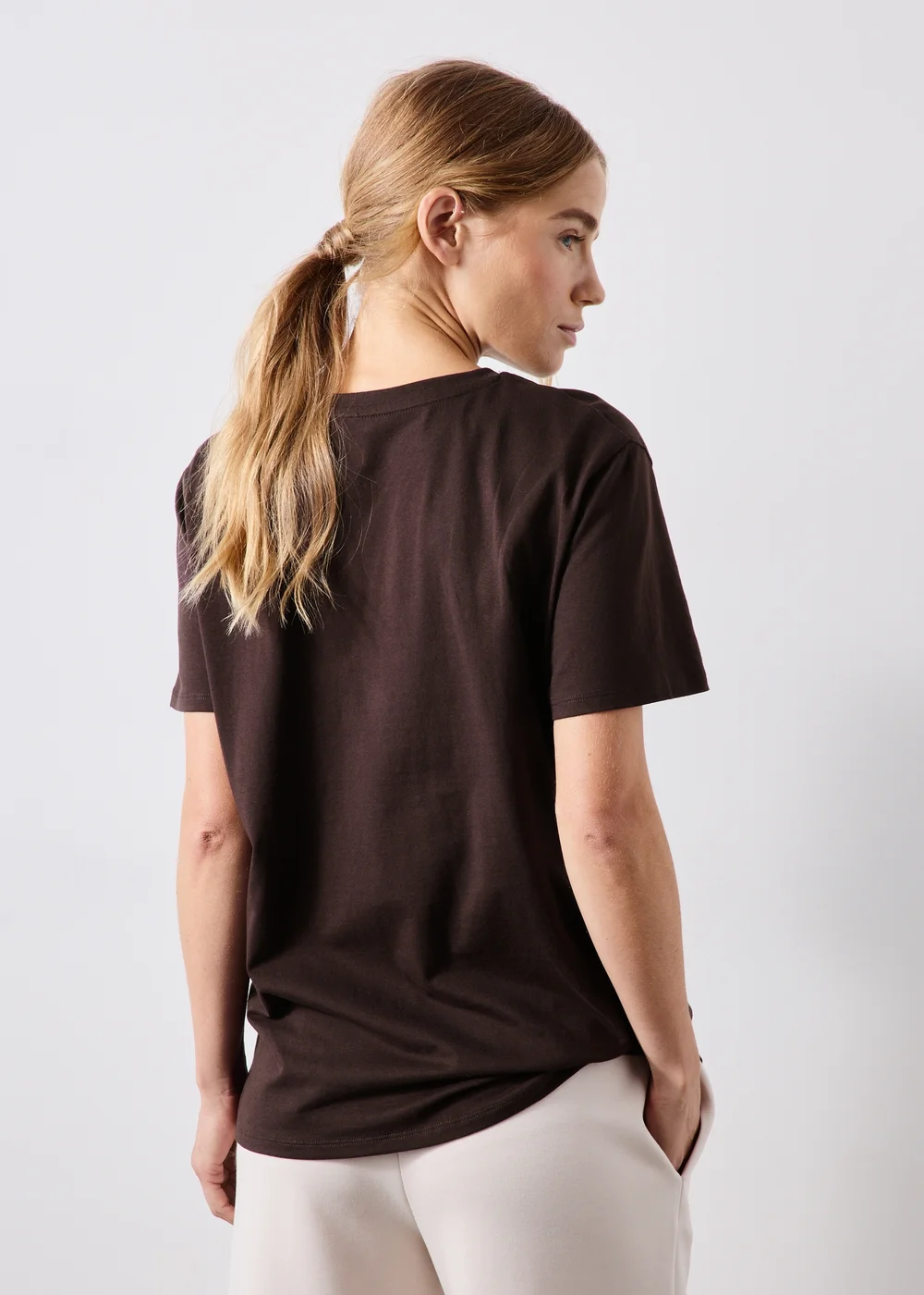 Chocolate Brown San Lorenzo T-Shirt - XS Image 2