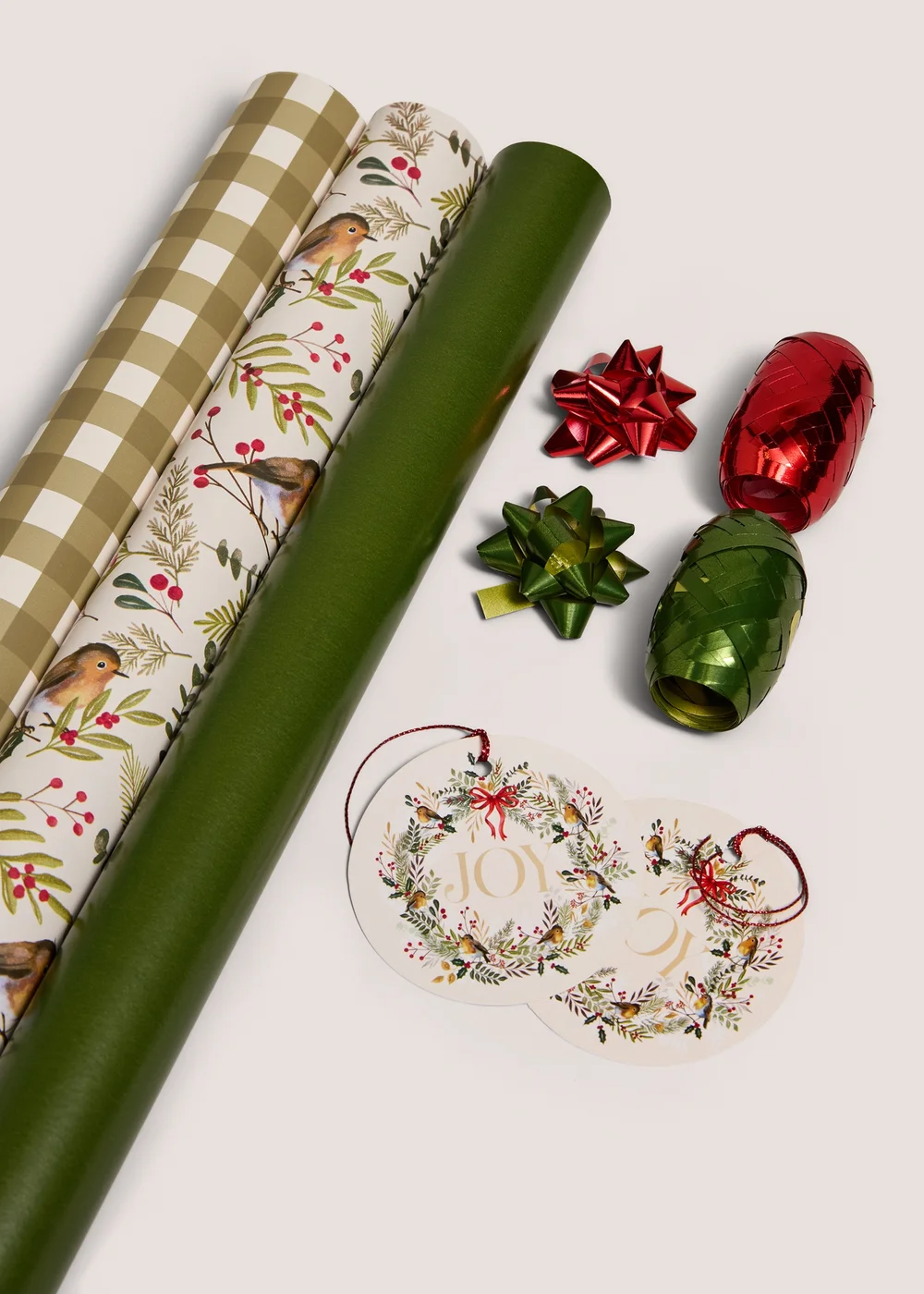 Robin Theme Wrapping Paper Set Image 2