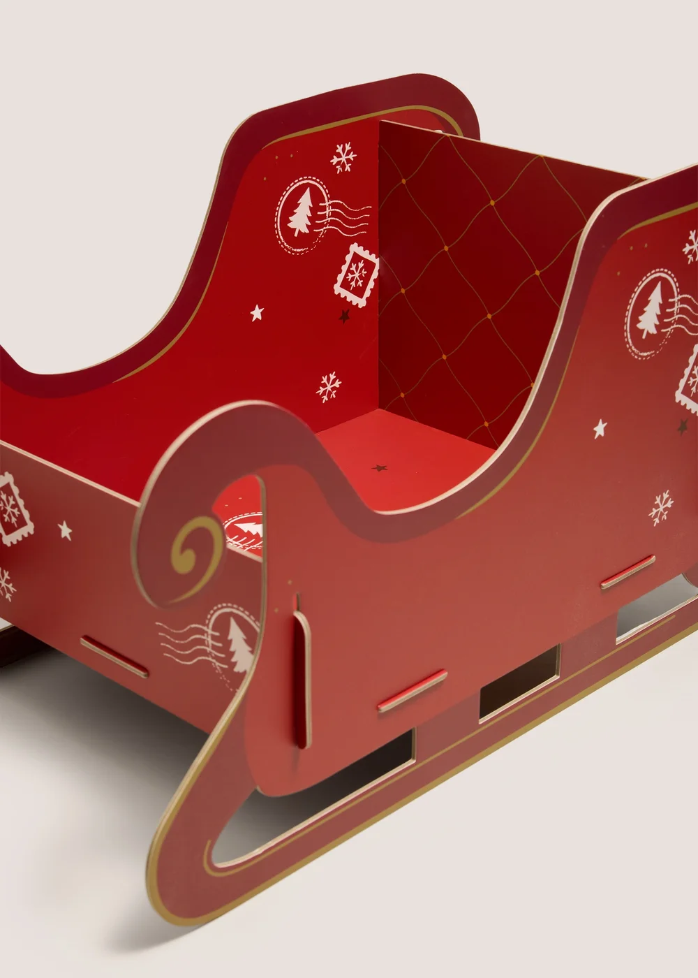 Red Present Sleigh Gift Image 2