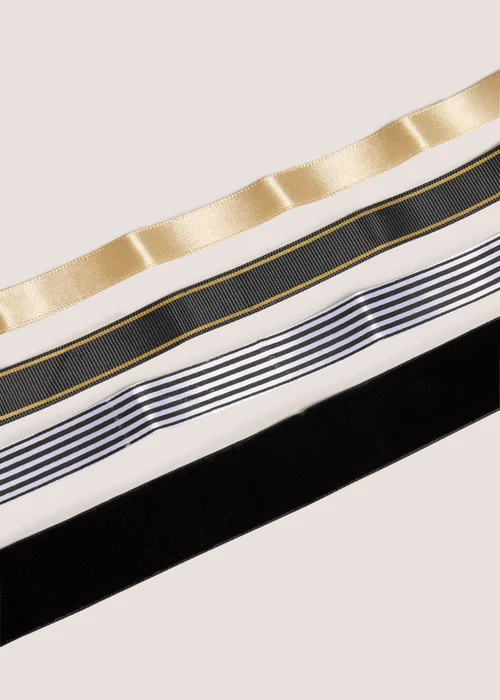 4 Pack Christmas Ribbon Image 2