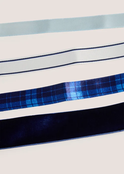 4 Pack Blue Ribbons Image 2