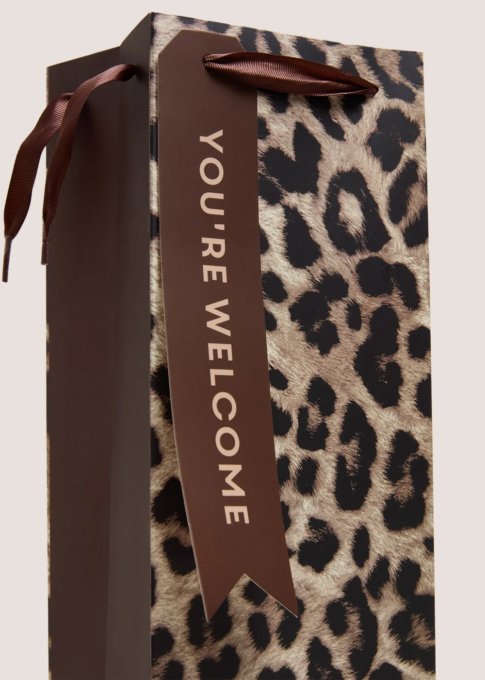 Leopard Print Bottle Bag Image 2