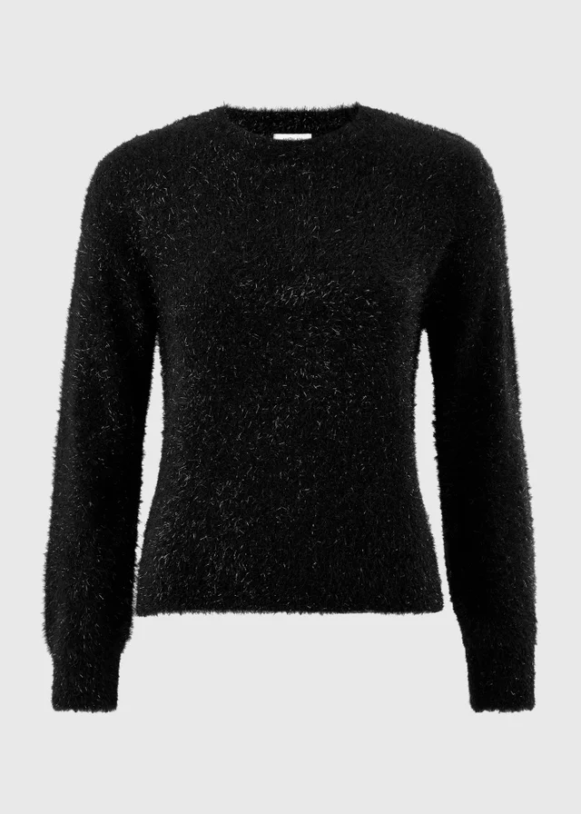 Black Tinsel Jumper