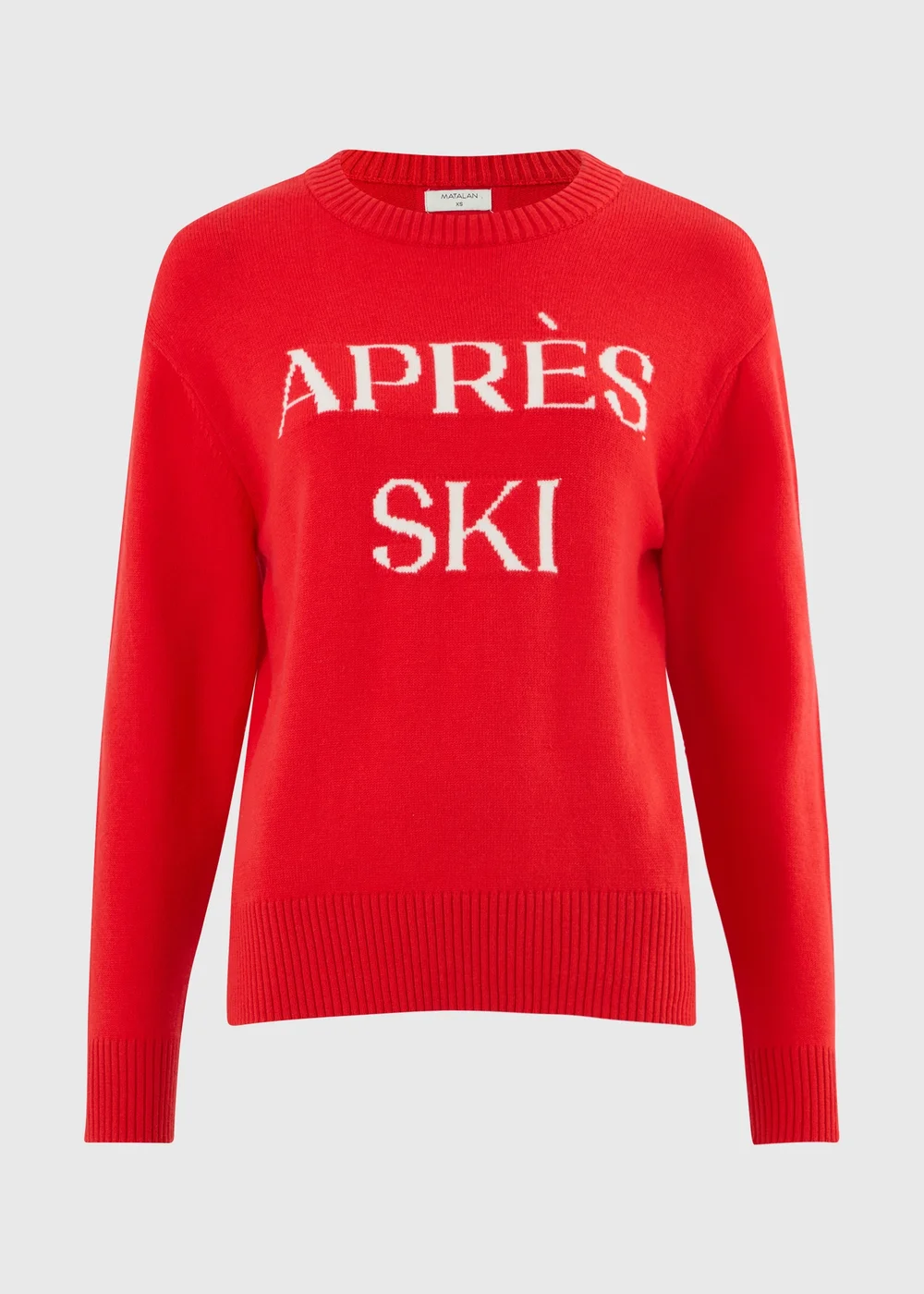 Red Apres Ski Jumper - XS Image 1