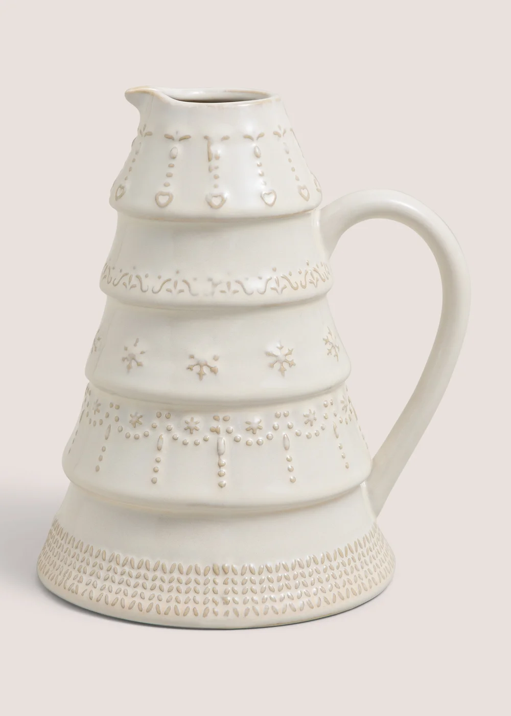 Cream Tree Jug Image 1