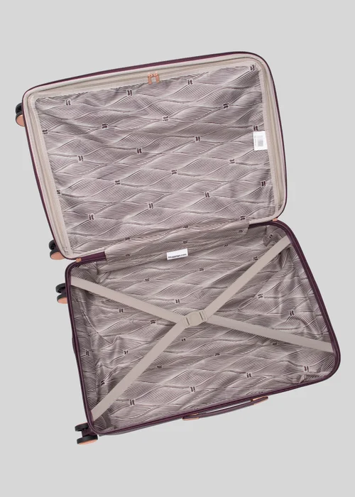 IT Luggage Burgundy Crossbeam Hard Suitcase - Cabin Image 7