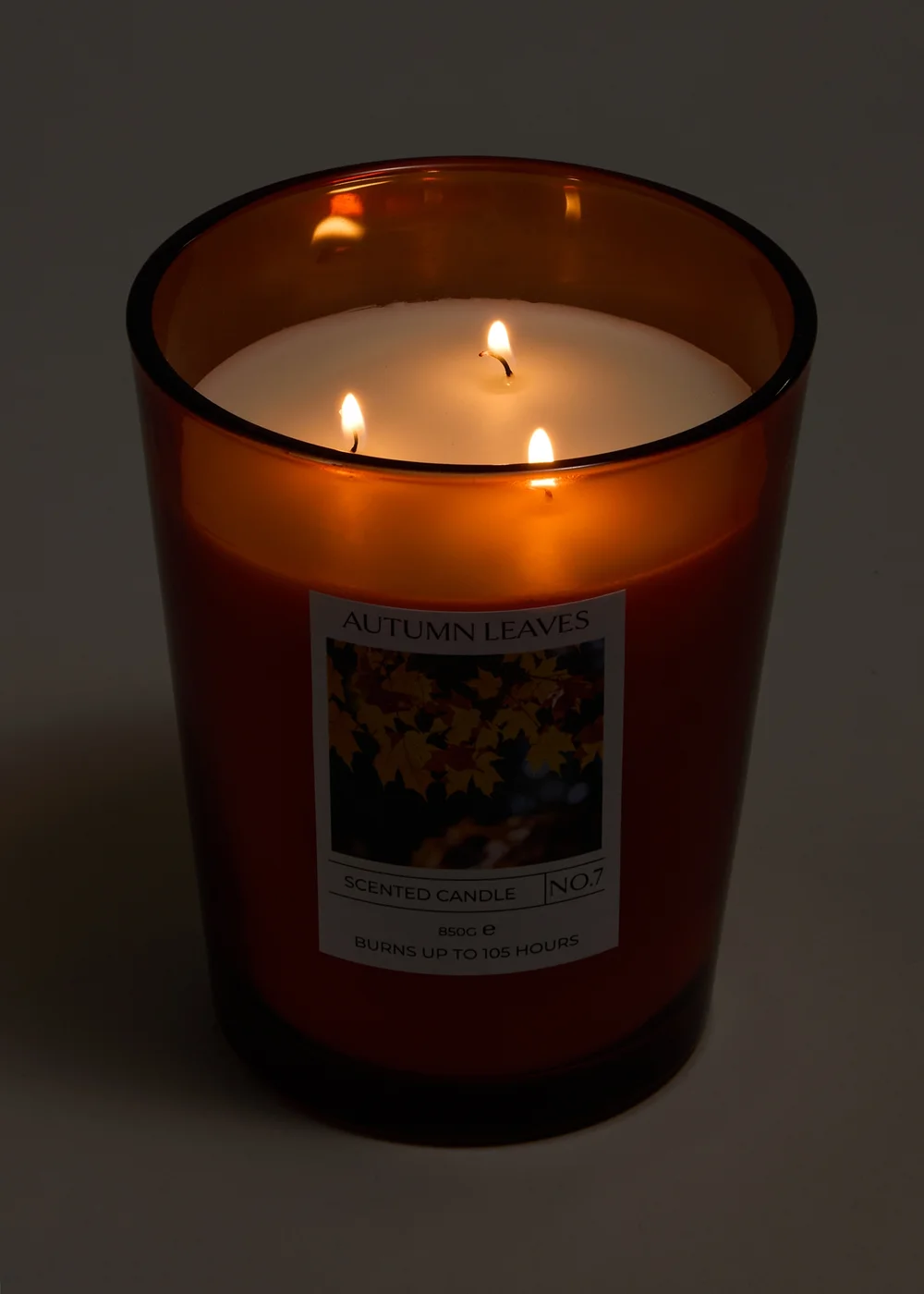 Autumn Leaves Large Candle Image 2