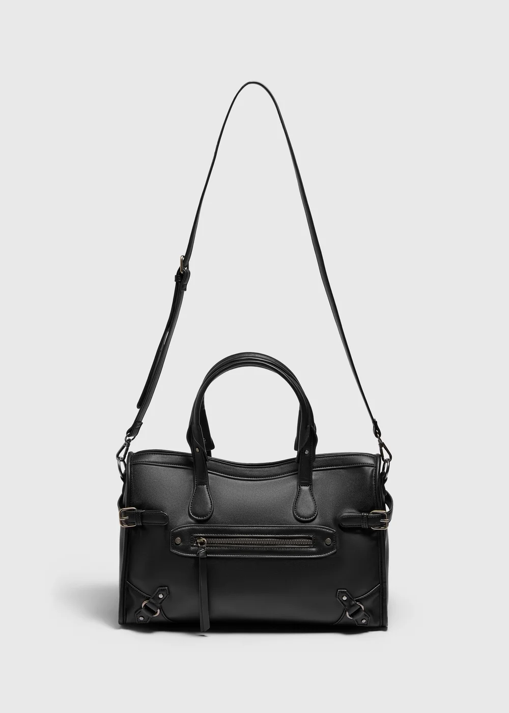Black Large City Weekender Bag - One Size Image 1