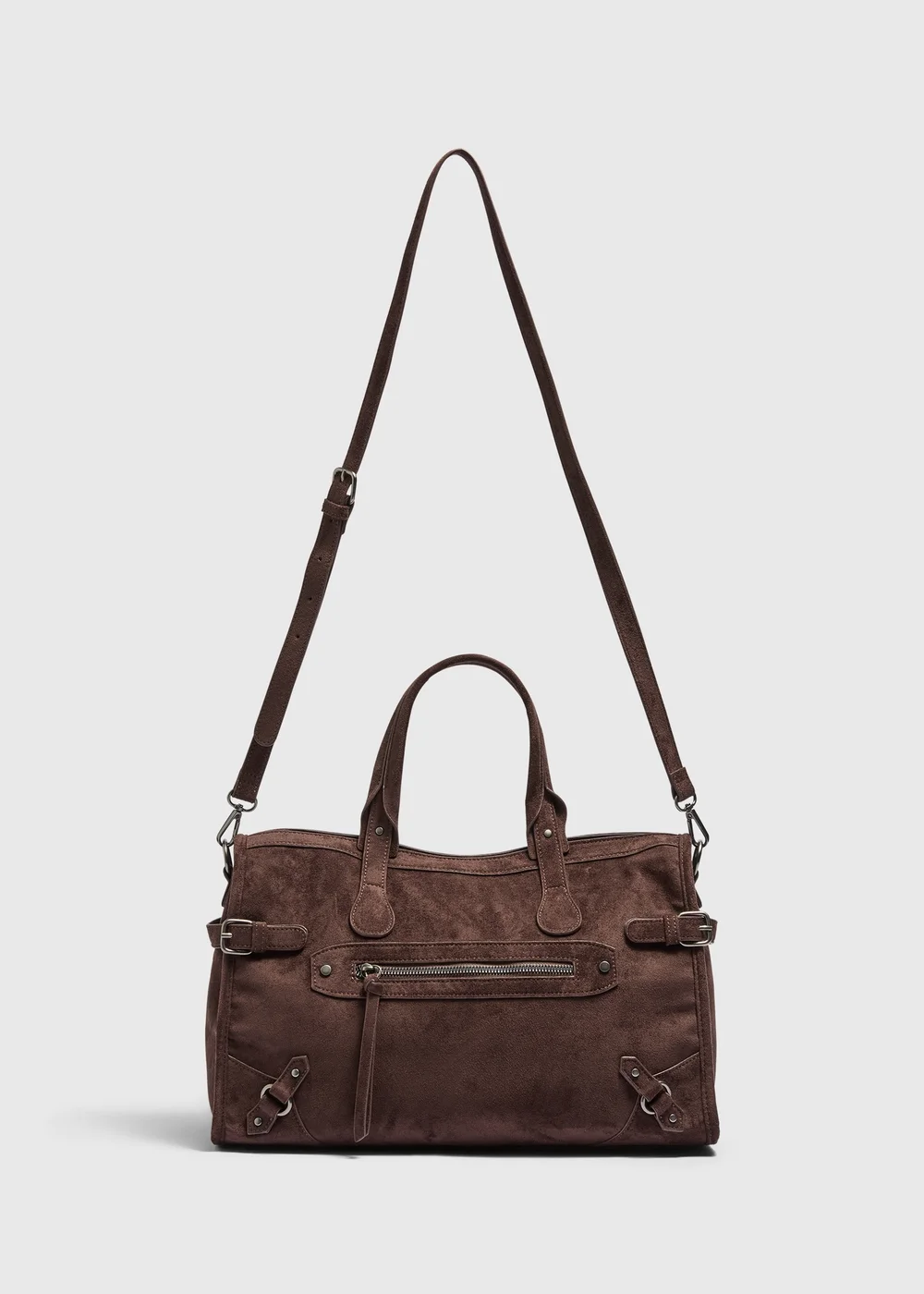 Brown Large City Bag - One Size Image 1