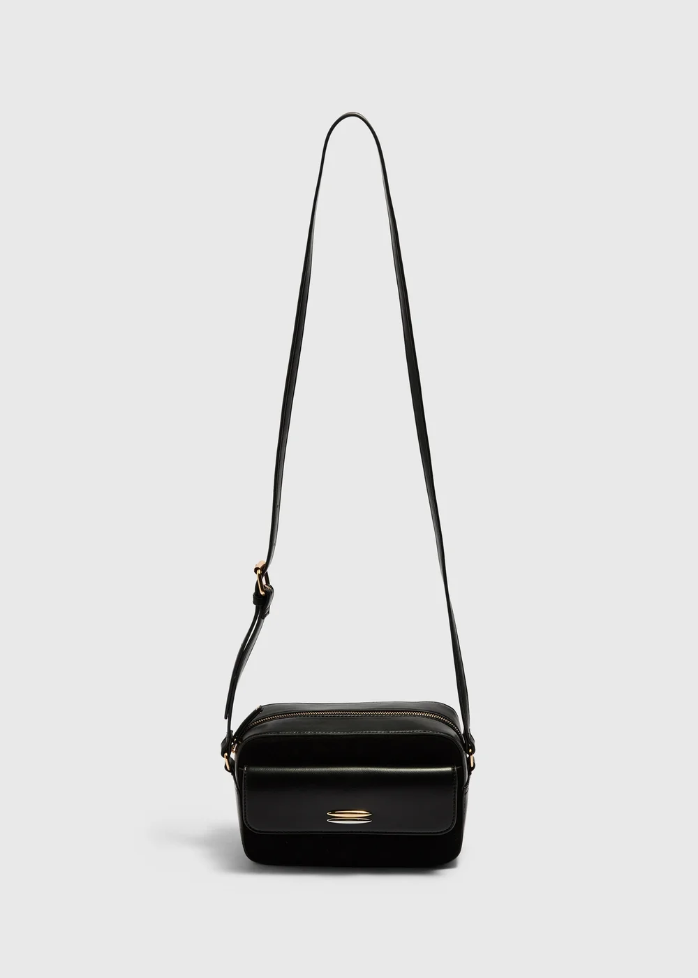 Black Camera Bag - One Size Image 1