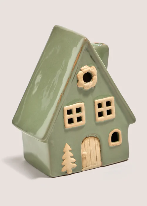 Small Green LED House Image 1