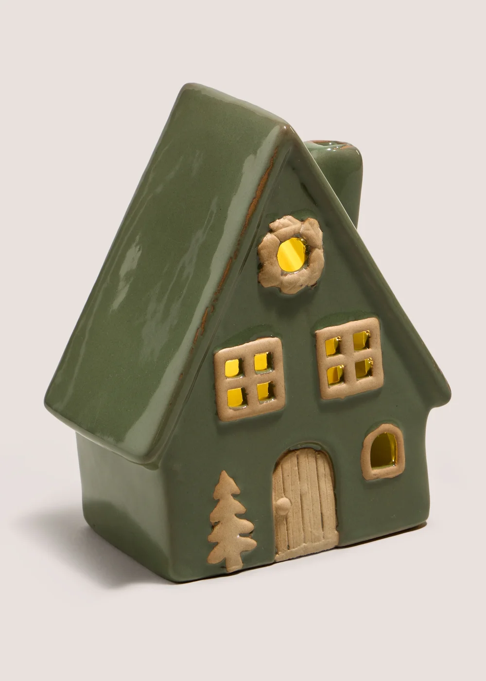 Small Green LED House Image 2
