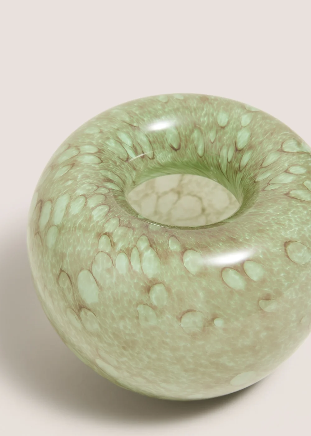 Large Green Confetti Vase Image 2