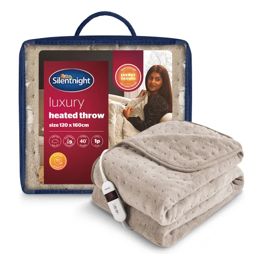 Silentnight Stone Heated Electric Blanket Image 1