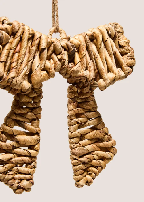 Woven Bow Hanging Decoration Image 2