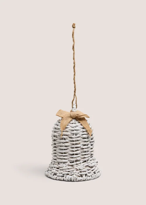White Woven Bell Image 1