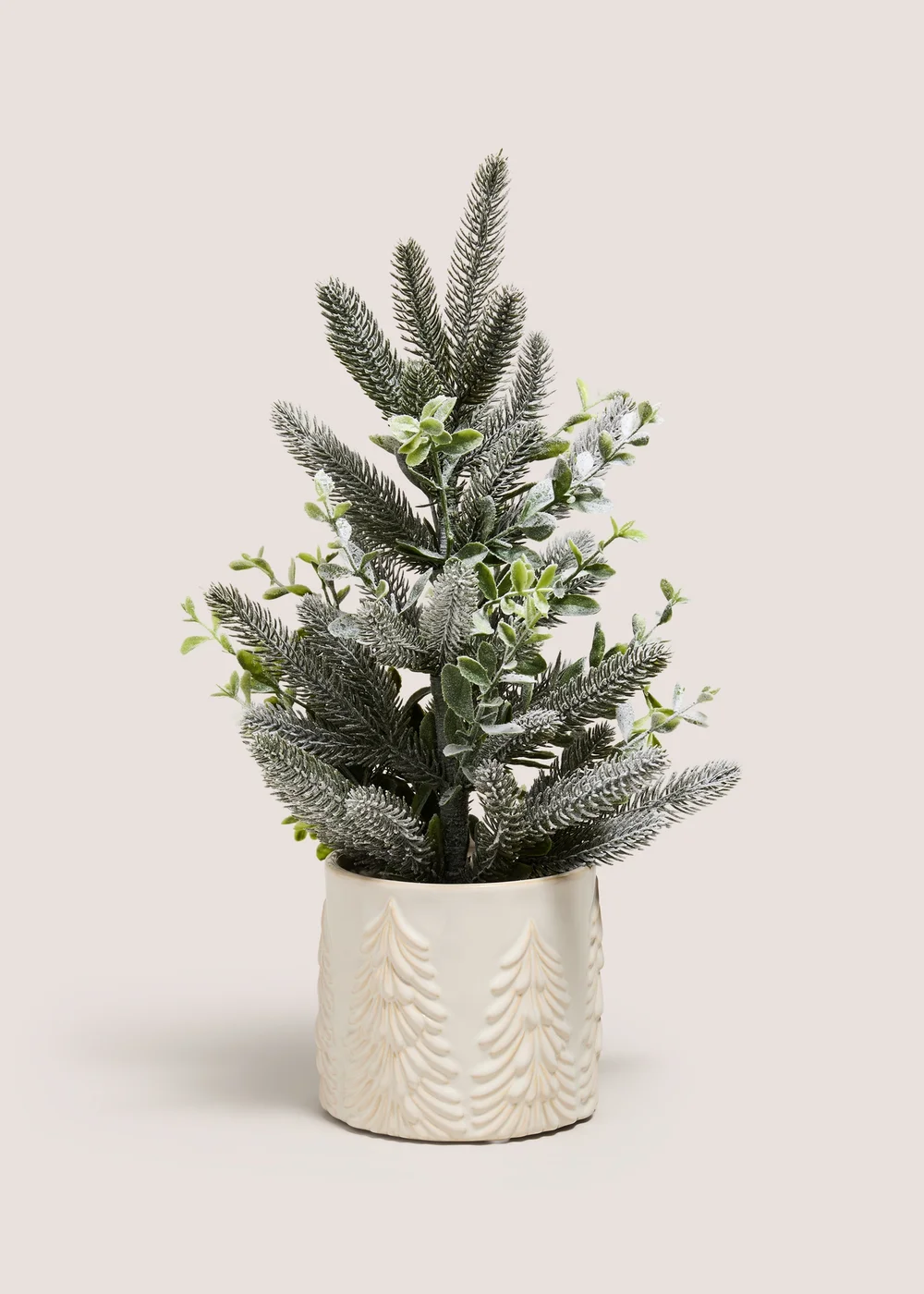 Christmas Tree With Pinecones Decoration Image 1