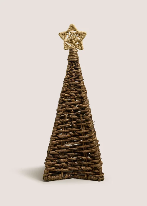 Chocolate Brown Woven Tree Image 1