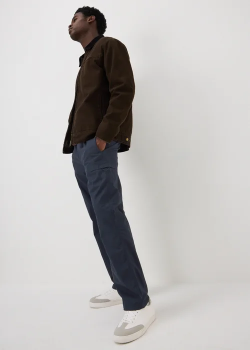 Navy Loose Fit Cargos - S Image 1