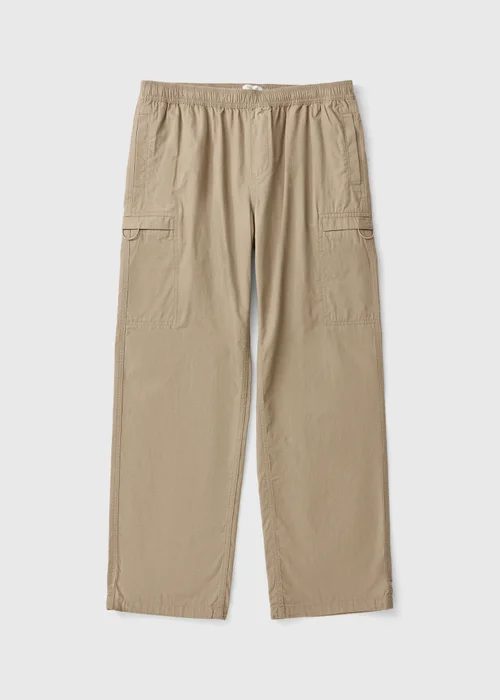 Stone Loose Fit Cargos - S Image 4