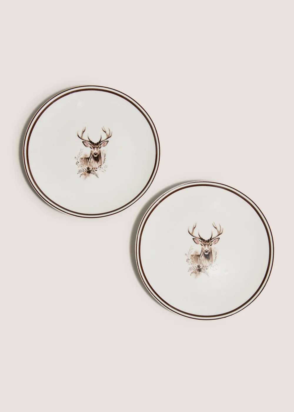 2 Pack Stag Side Plate Image 1