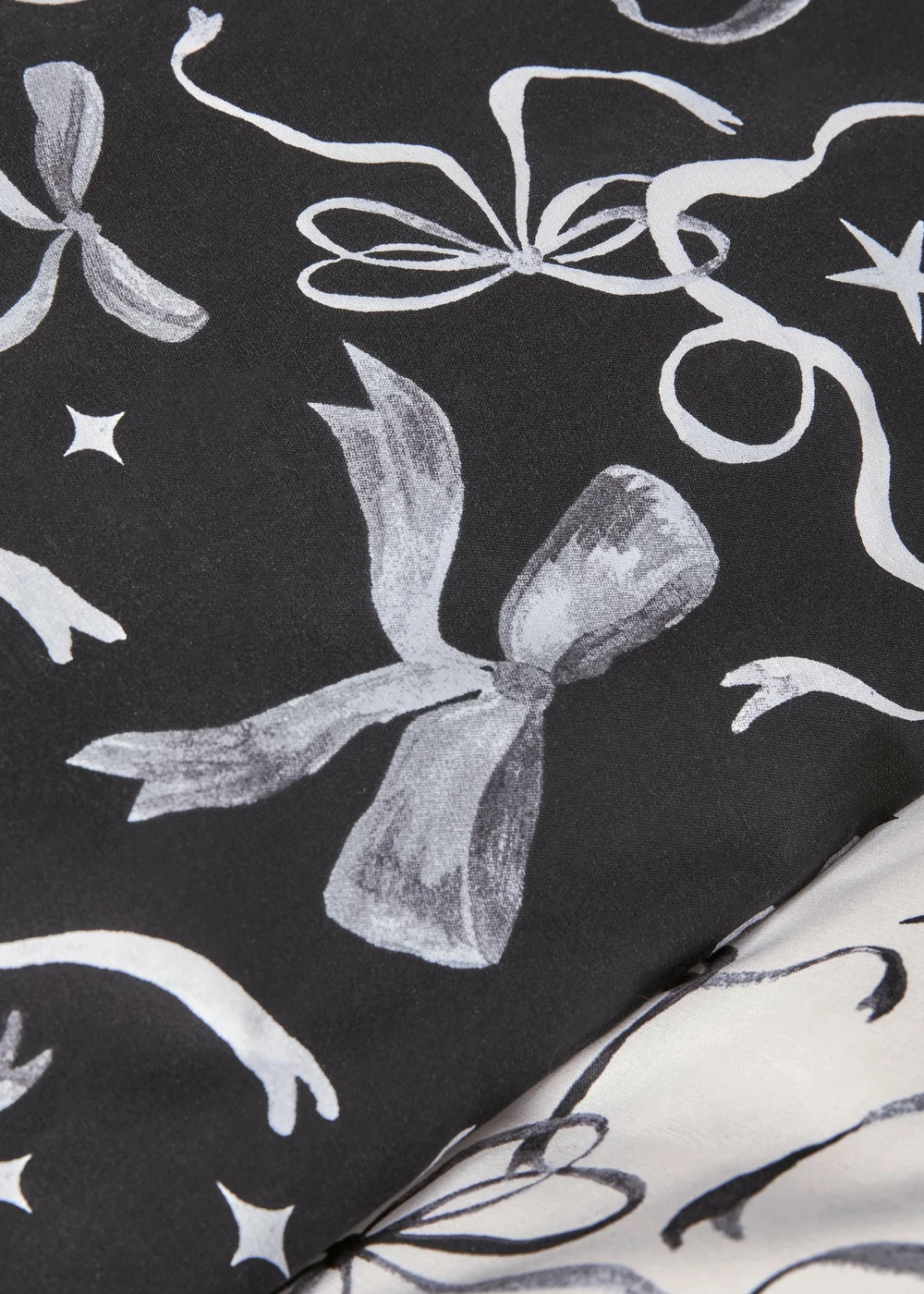 Black Bow Duvet Set - Single Image 3