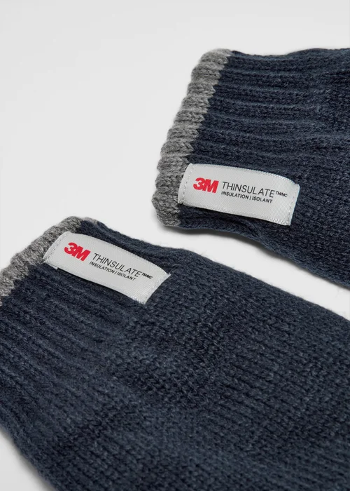 Black Thinsulate Gloves - S/M Image 2